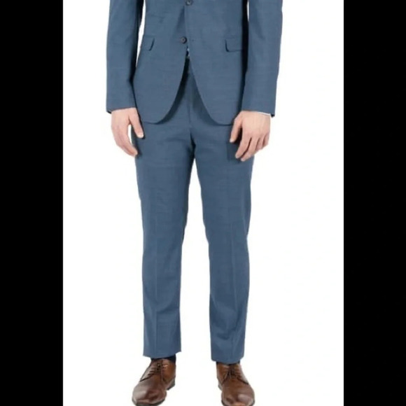 Original Penguin Other - Original Penguin Flat Front Slim Fit Trousers, Blue, Size 38R, EUC